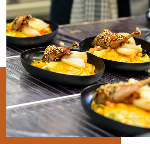 Des plats à emporter