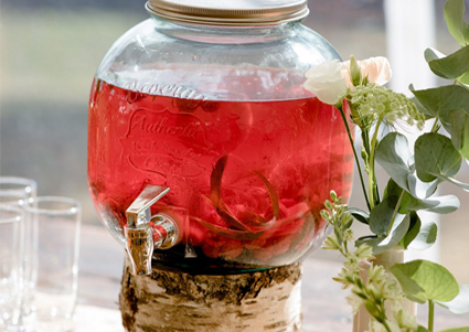 Un infusions de plantes aromatiques