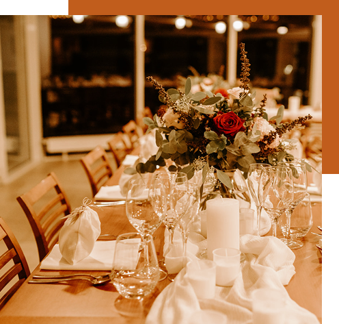 Une table de mariage